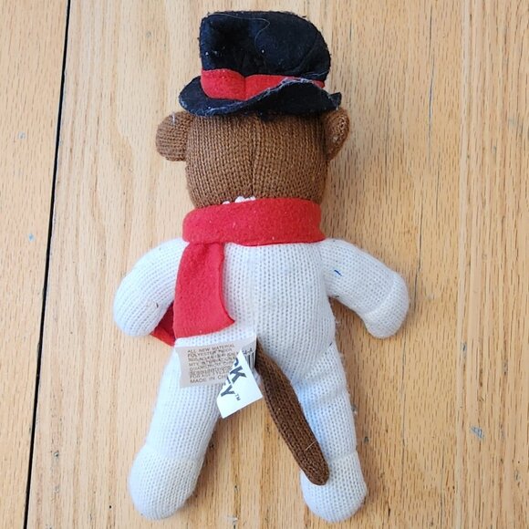 DanDee Sock Monkey Stuffed Animal Toy - Picture 15 of 16